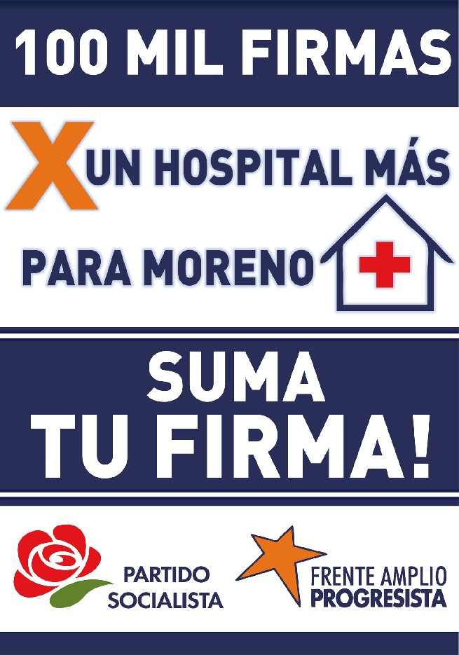 Por un nuevo hospital en Moreno