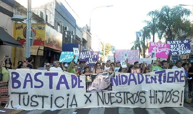 BASTA DE IMPUNIDAD Y FEMICIDIOS EN TIGRE