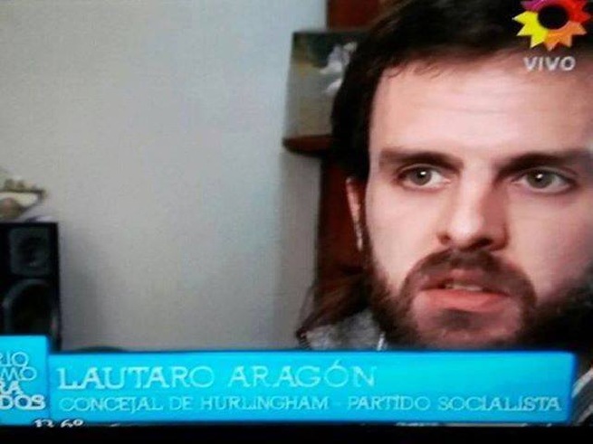 En repudio a las amenazas sufridas por Lautaro Aragón