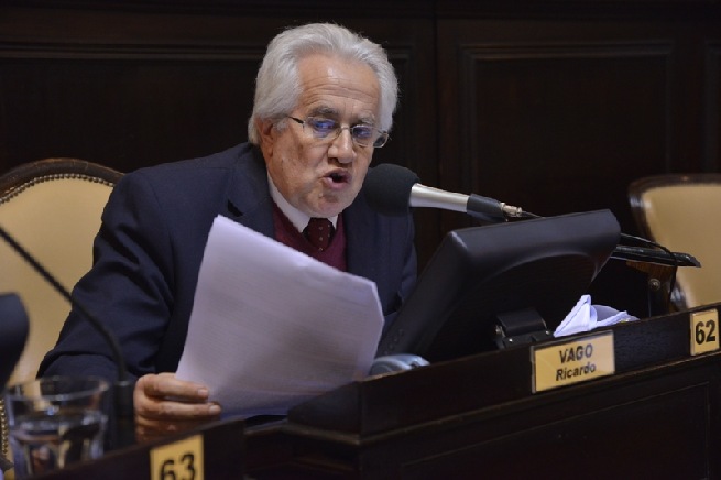Intervención del Diputado Ricardo Vago en la sesión del 10 de Septiembre