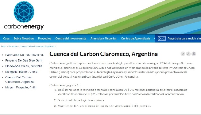 Informes Delmo Group / Delmo Argentina / Claromeco Energía,